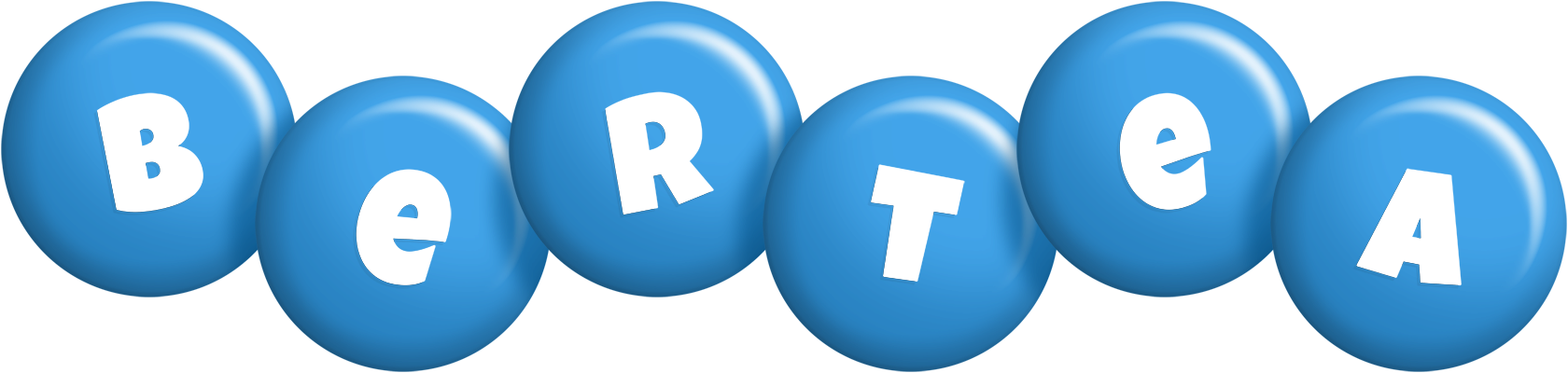 Bertea candy-blue logo