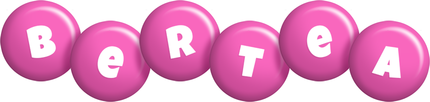 Bertea candy-pink logo