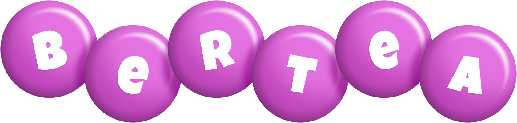Bertea candy-purple logo