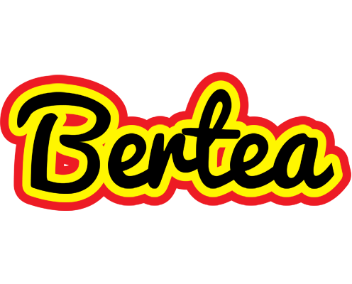 Bertea flaming logo