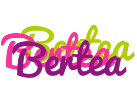 Bertea flowers logo