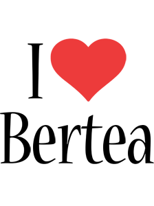 Bertea i-love logo