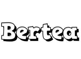 Bertea snowing logo