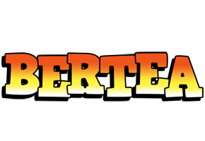 Bertea sunset logo