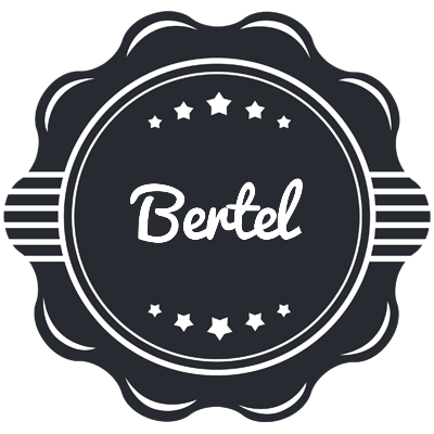 Bertel badge logo