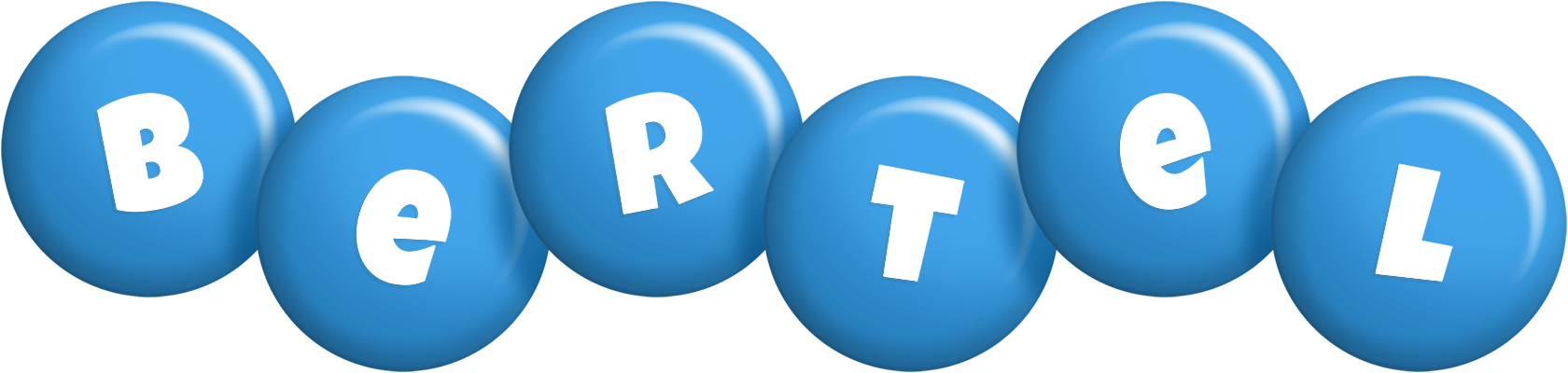 Bertel candy-blue logo