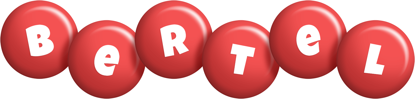Bertel candy-red logo