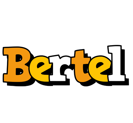Bertel cartoon logo