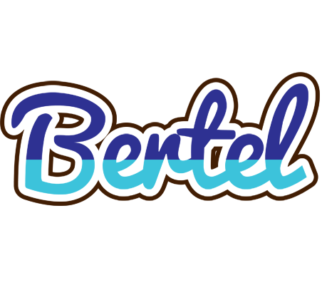 Bertel raining logo