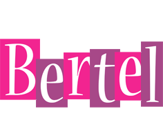 Bertel whine logo