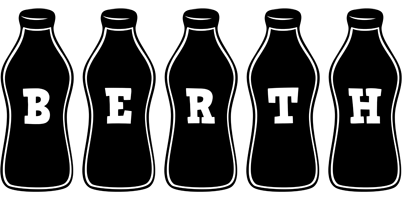 Berth bottle logo