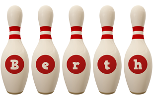 Berth bowling-pin logo