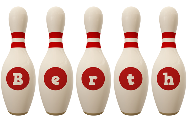 Berth bowling-pin logo