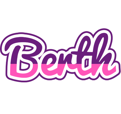 Berth cheerful logo
