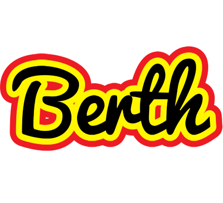 Berth flaming logo