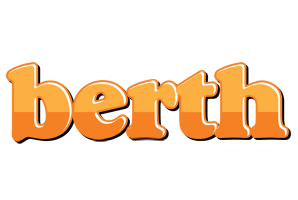 Berth orange logo