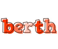 Berth paint logo