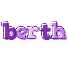 Berth sensual logo