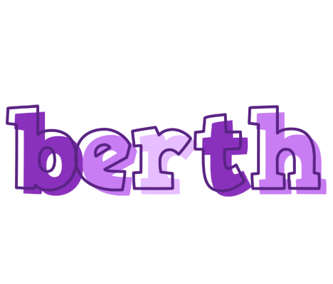 Berth sensual logo