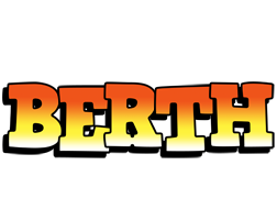 Berth sunset logo