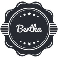 Bertha badge logo