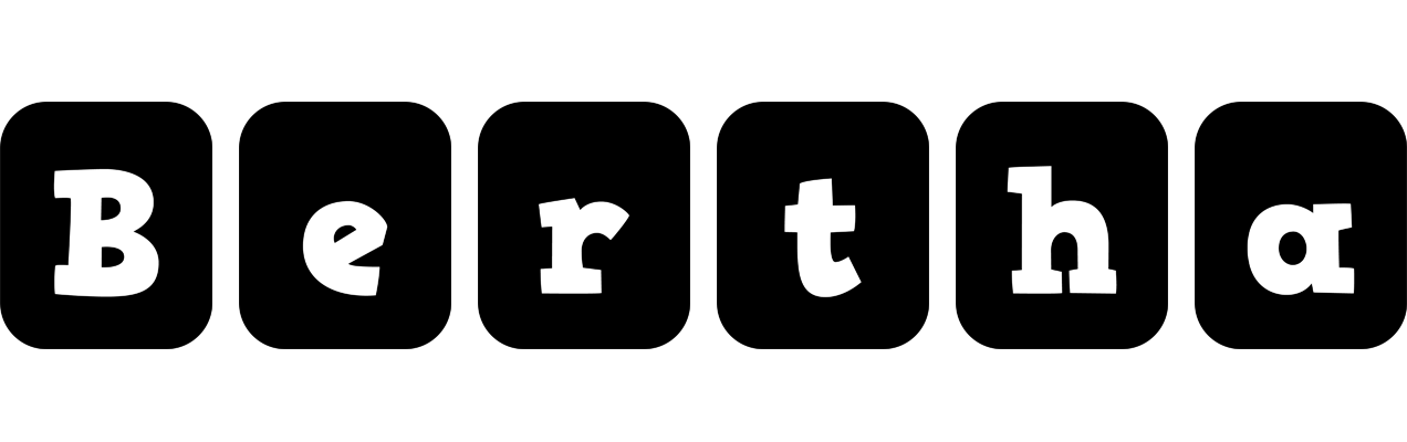 Bertha box logo