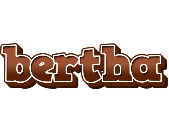 Bertha brownie logo