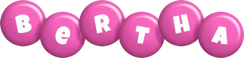 Bertha candy-pink logo