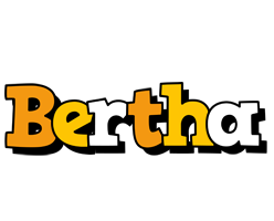 Bertha cartoon logo