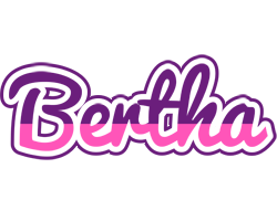 Bertha cheerful logo
