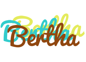 Bertha cupcake logo