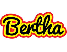 Bertha flaming logo