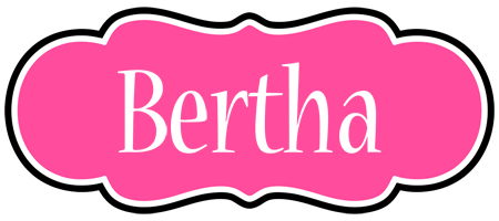 Bertha invitation logo