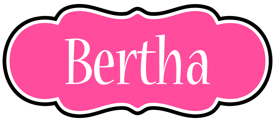 Bertha invitation logo