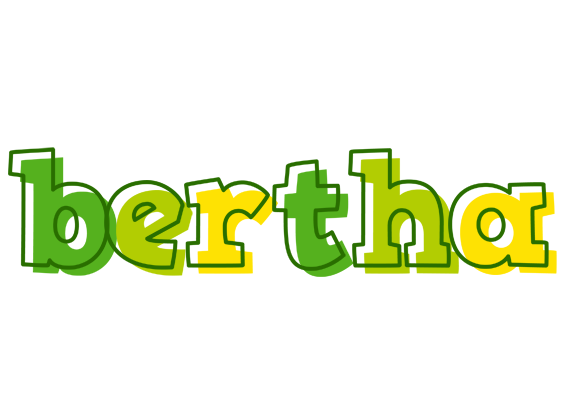 Bertha juice logo