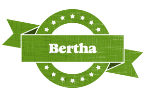 Bertha natural logo