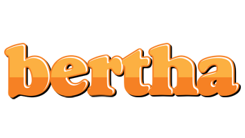 Bertha orange logo