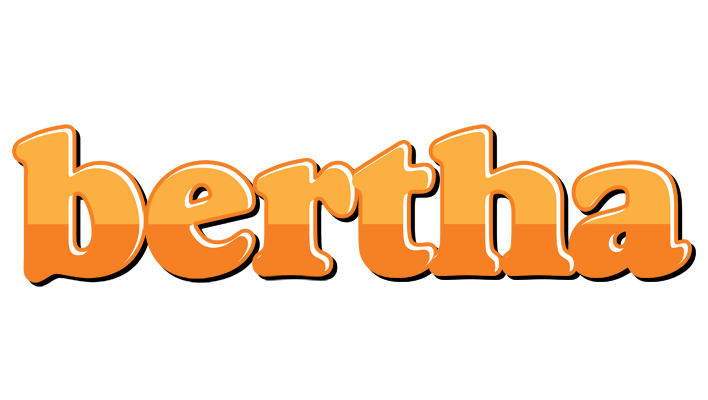 Bertha orange logo