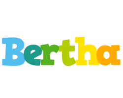 Bertha rainbows logo