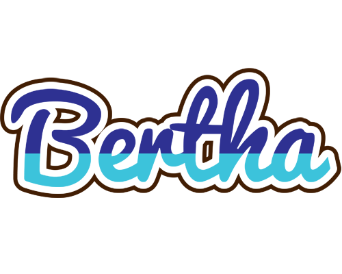 Bertha raining logo