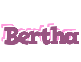 Bertha relaxing logo