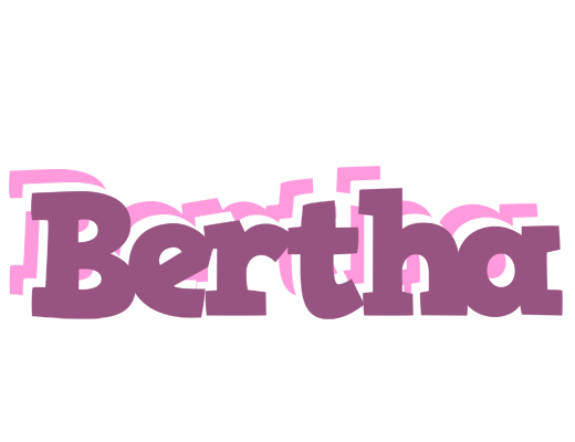 Bertha relaxing logo