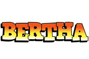 Bertha sunset logo