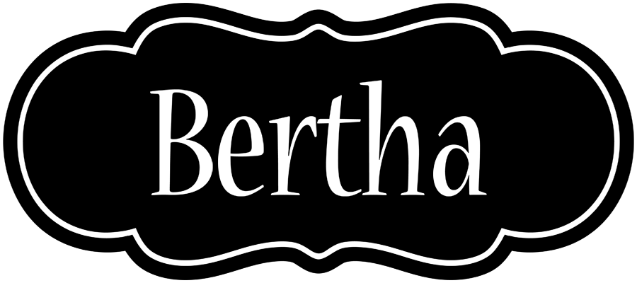Bertha welcome logo