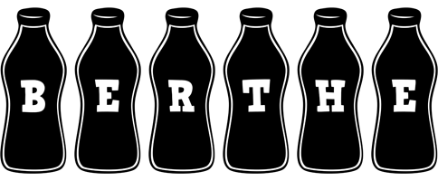 Berthe bottle logo