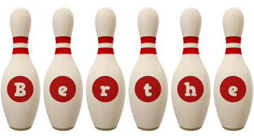 Berthe bowling-pin logo