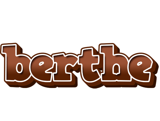 Berthe brownie logo