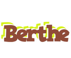 Berthe caffeebar logo