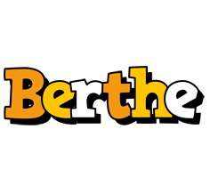 Berthe cartoon logo