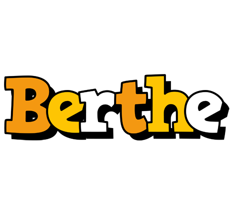 Berthe cartoon logo